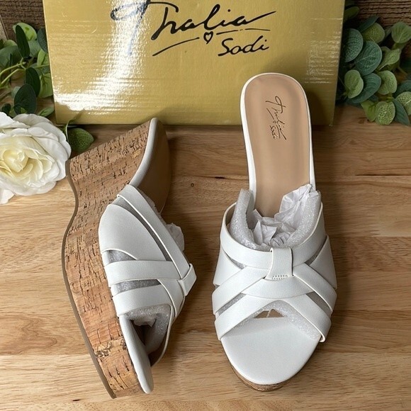 Thalia Sodi Jaylen Wedges 10M - Picture 1 of 6
